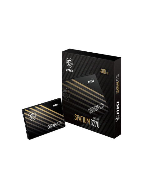 MSI Spatium S270 SATA 2.5 480GB 2.5" Serial ATA III 3D NAND