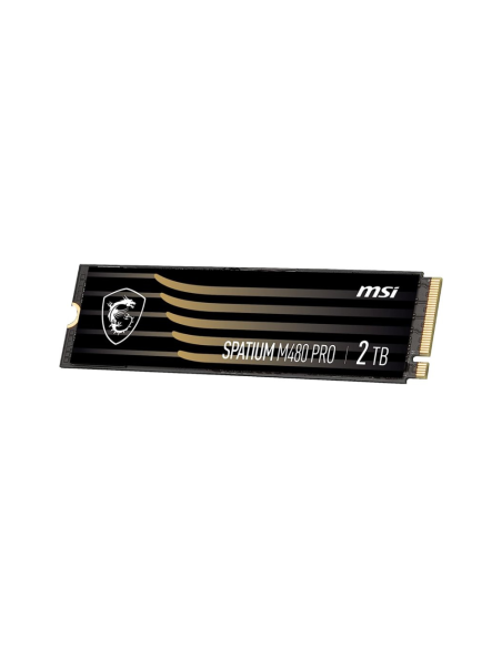 MSI Spatium M480 PRO PCIE 4.0 NVME M.2 2TB unidad de estado sólido PCI Express 4.0 3D NAND