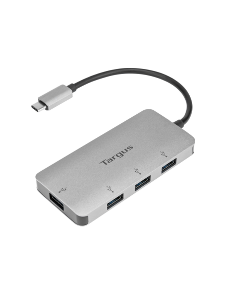 Targus ACH226EU hub de interfaz USB 3.2 Gen 1 (3.1 Gen 1) Type-C 5000 Mbit/s Plata