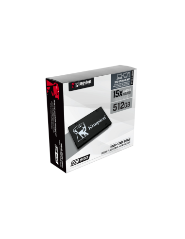 Kingston Technology Disco SSD KC600 SATA3 2,5" de 512 G