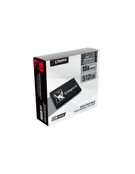 Kingston Technology Disco SSD KC600 SATA3 2,5" de 512 G