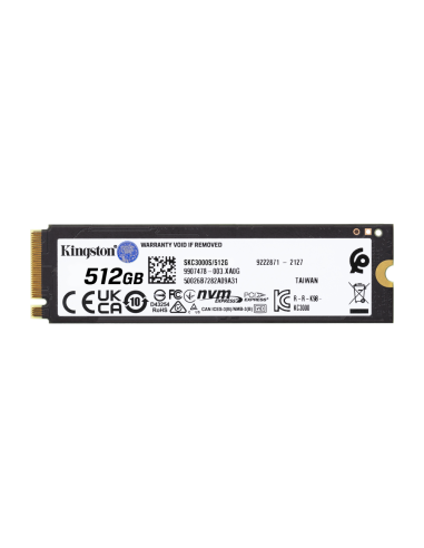 Kingston Technology 512G KC3000 M.2 2280 NVMe SSD