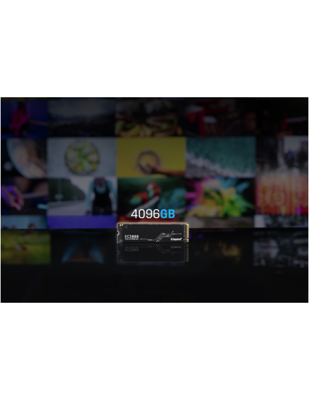 Kingston Technology 4096G KC3000 M.2 2280 NVMe SSD