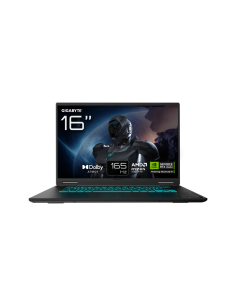 GIGABYTE GAMING A16 Portátil – 16", 165Hz WUXGA, Ryzen 7 260, RTX 5070, 32GB DDR5 5200MHz, SSD Gen4 de 1TB, DOS, Garantía de 2 a