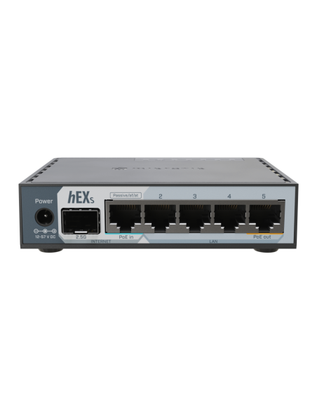 Mikrotik E60IUGS router Gigabit Ethernet Negro