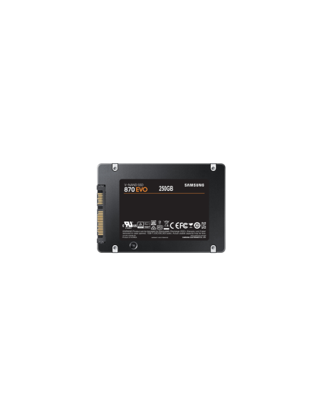 Samsung 870 EVO 250 GB 2.5" Serial ATA III V-NAND MLC