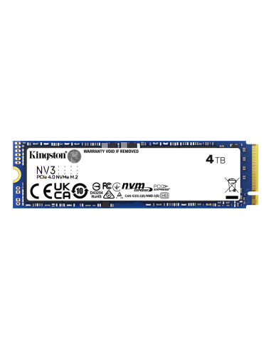 Kingston Technology 4000G NV3 M.2 2280 NVMe SSD
