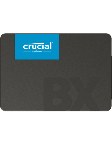 Crucial CT500BX500SSD1 unidad de estado sólido 500 GB 2.5" Serial ATA III 3D NAND