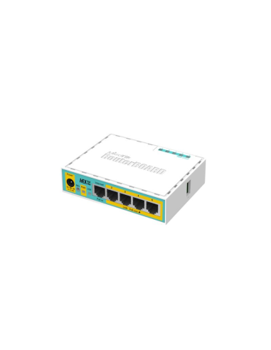 Mikrotik hEX PoE lite router Ethernet rápido Blanco