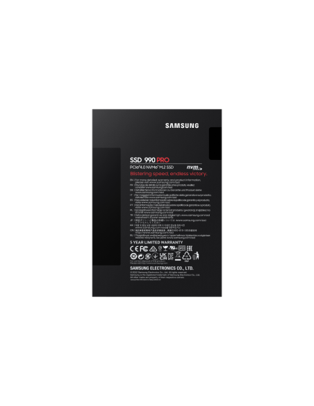 Samsung 990 PRO 4 TB M.2 PCI Express 4.0 NVMe V-NAND TLC