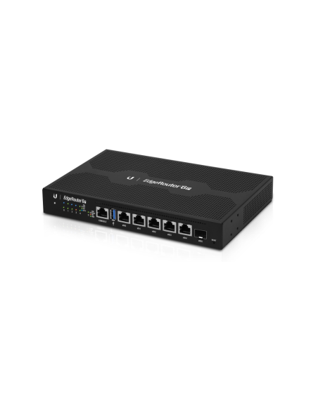 Ubiquiti EdgeRouter 6P router Gigabit Ethernet Negro