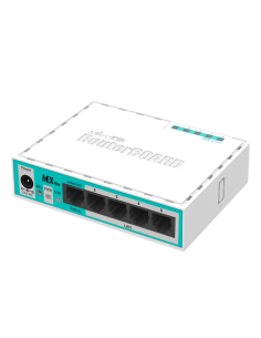 Mikrotik hEX lite router Blanco