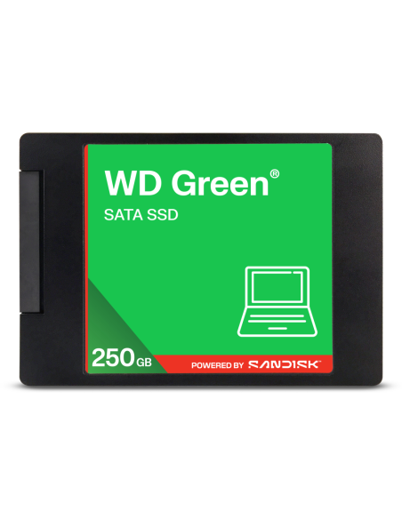 Western Digital Green WDS100T5G0A 250 GB 2.5" Serial ATA III 3D NAND