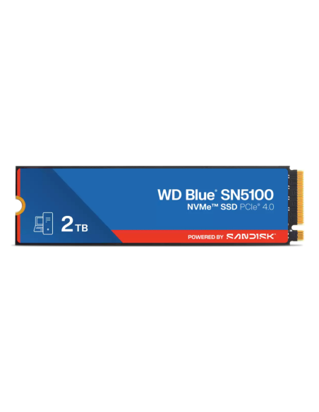 Western Digital WD Blue SN5100 2 TB M.2 PCI Express 4.0 NVMe QLC 3D NAND