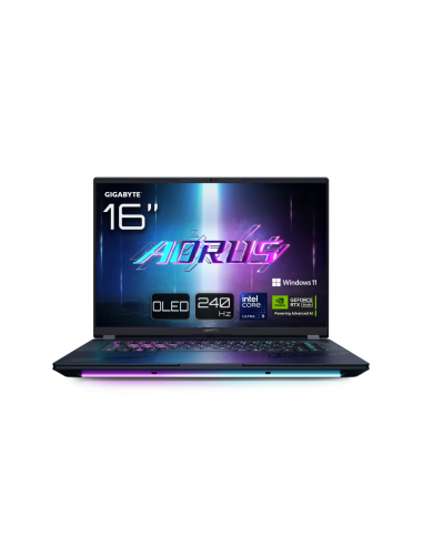 GIGABYTE AORUS MASTER 16 BYHC5PTE64SP ordenador portatil Intel Core Ultra 9 275HX Portátil 40,6 cm (16") WQXGA 32 GB DDR5-SDRAM 