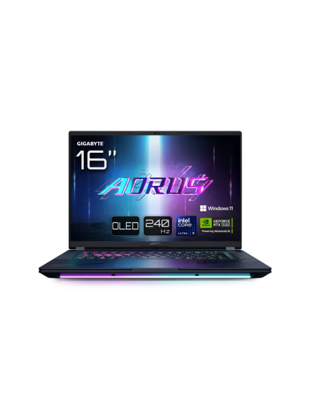 GIGABYTE AORUS MASTER 16 BYHC5PTE64SP ordenador portatil Intel Core Ultra 9 275HX Portátil 40,6 cm (16") WQXGA 32 GB DDR5-SDRAM 