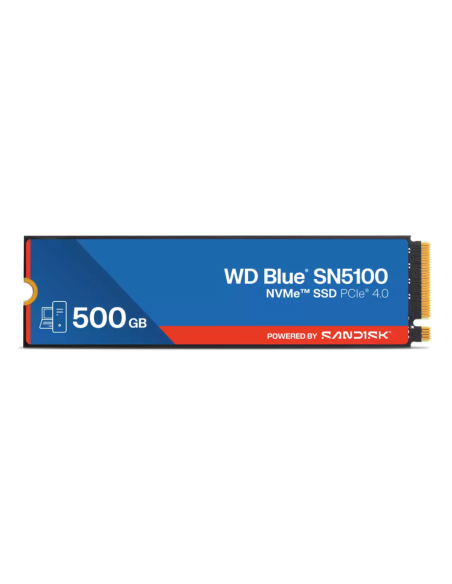 Western Digital WD Blue SN5100 500 GB M.2 PCI Express 4.0 NVMe QLC 3D NAND