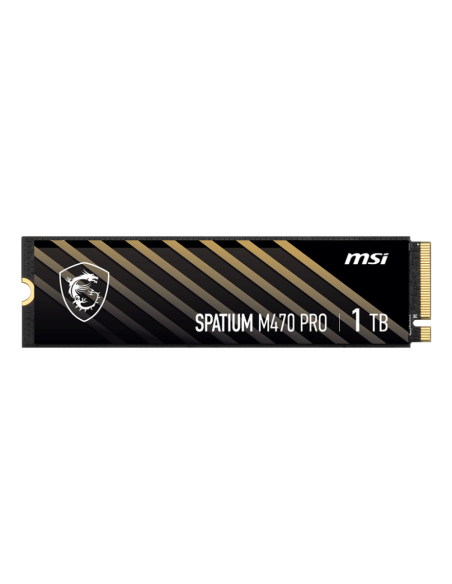 MSI Spatium M470 PRO PCIe 4.0 NVMe M.2 1TB PCI Express 4.0 3D NAND