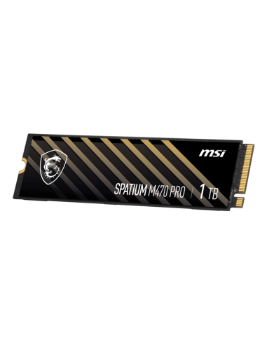 MSI Spatium M470 PRO PCIe 4.0 NVMe M.2 1TB PCI Express 4.0 3D NAND