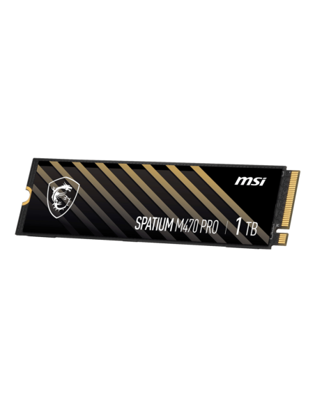 MSI Spatium M470 PRO PCIe 4.0 NVMe M.2 1TB PCI Express 4.0 3D NAND