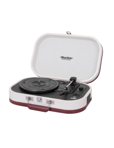 Trevi TT 1020 BT Tocadiscos de tracción directa Beige Semiautomático