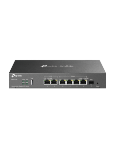 TP-Link Omada ER707-M2 router 2.5 Gigabit Ethernet, Ethernet rápido, Gigabit Ethernet Negro