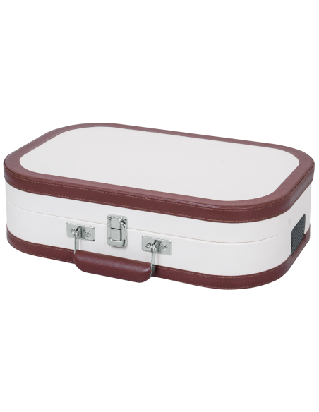 Trevi TT 1020 BT Tocadiscos de tracción directa Beige Semiautomático