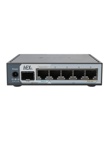 Mikrotik E60IUGS router Gigabit Ethernet Negro