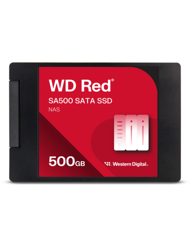 Western Digital Red WD SA500 500 GB 2.5" Serial ATA III 3D NAND