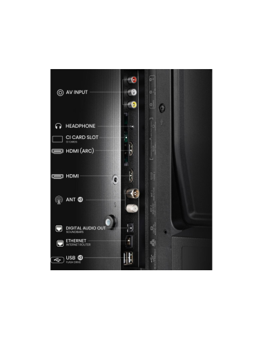 Hisense 32A4N 81,3 cm (32") HD Smart TV Wifi Negro 200 cd / m²