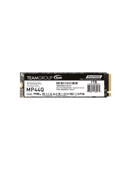 Team Group MP44Q 1 TB M.2 PCI Express 4.0 NVMe QLC 3D NAND