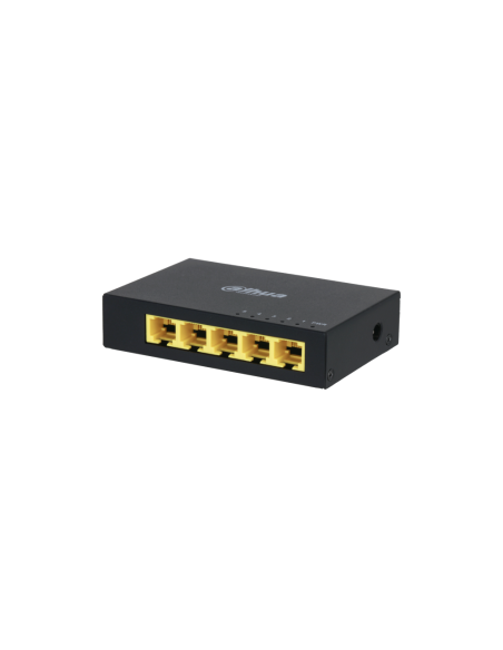 Dahua Technology Access DH-PFS3005-5GT switch No administrado L2 Gigabit Ethernet (10/100/1000) Negro