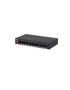Dahua Technology PoE 10-Port Unmanaged Desktop Switch No administrado Gigabit Ethernet (10/100/1000) Energía sobre Ethernet (PoE