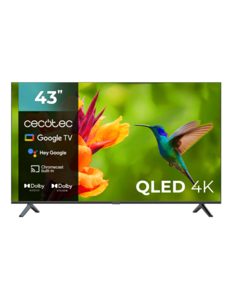 Cecotec 00979 Televisor 109,2 cm (43") 4K Ultra HD Smart TV Wifi Negro