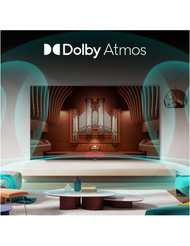 Hisense 50E77NQ 127 cm (50") 4K Ultra HD Smart TV Wifi Negro 350 cd / m²