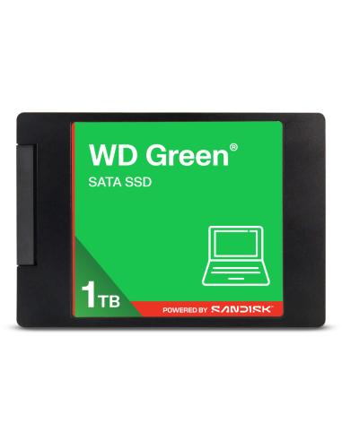 Western Digital Green WDS100T5G0A 1 TB 2.5" Serial ATA III 3D NAND