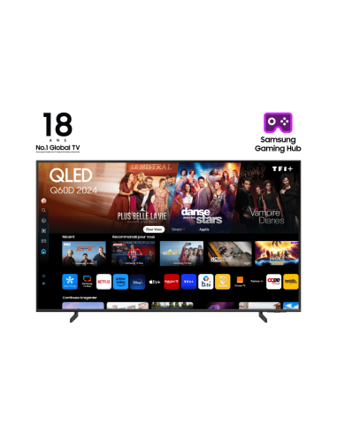 Samsung Q60D TQ43Q60DAU 109,2 cm (43") 4K Ultra HD Smart TV Wifi Titanio