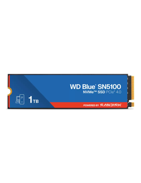 Western Digital WD Blue SN5100 1 TB M.2 PCI Express 4.0 NVMe QLC 3D NAND
