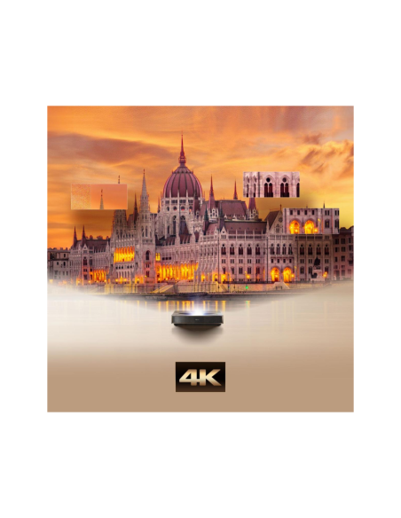 Hisense PT1 proyector de TV Negro 3D