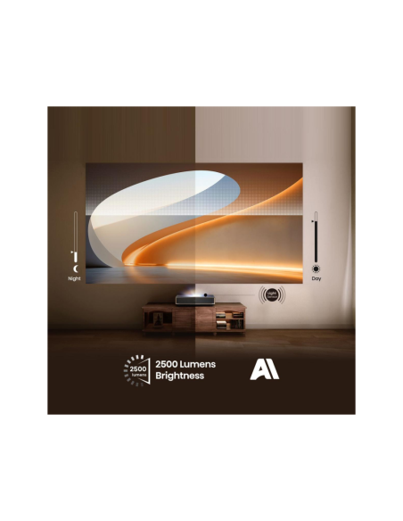 Hisense PT1 proyector de TV Negro 3D