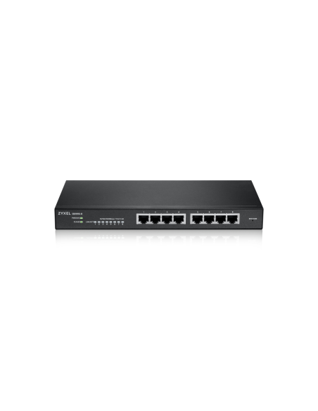 Zyxel GS1915-8 Gestionado L2 Gigabit Ethernet (10/100/1000) Negro