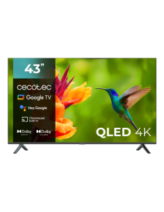 Cecotec 00979 Televisor 109,2 cm (43") 4K Ultra HD Smart TV Wifi Negro
