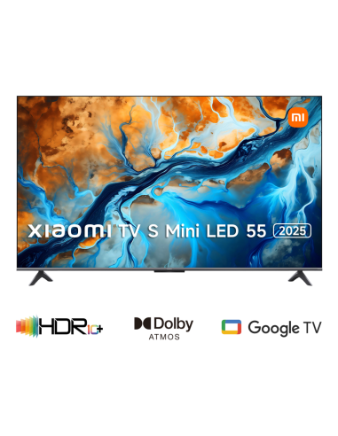Xiaomi TV S Mini LED 55 2025 139,7 cm (55") 4K Ultra HD Smart TV Wifi Negro 1200 cd / m²