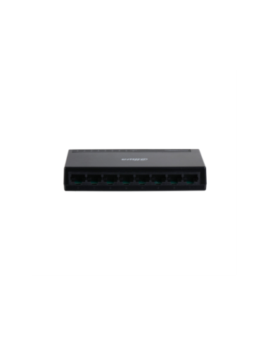 Dahua Technology Access DH-PFS3008-8GT-L switch No administrado L2 Gigabit Ethernet (10/100/1000) Negro