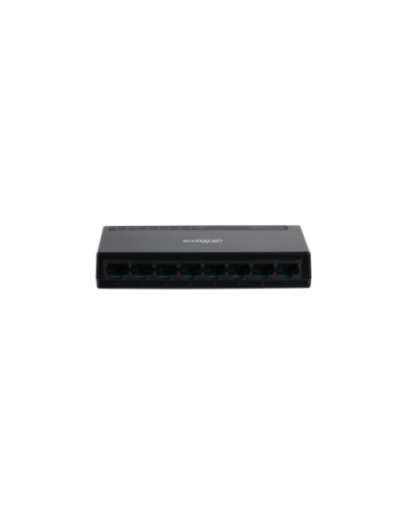 Dahua Technology Access DH-PFS3008-8GT-L switch No administrado L2 Gigabit Ethernet (10/100/1000) Negro