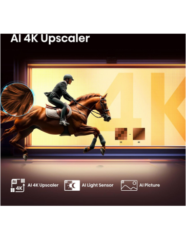 Hisense 50E77Q 127 cm (50") 4K Ultra HD Smart TV Wifi Negro