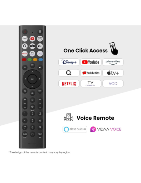 Hisense 43E77Q 109,2 cm (43") 4K Ultra HD Smart TV Wifi Negro