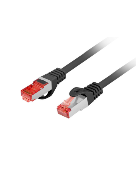 Lanberg PCF6-10CU-0025-BK cable de red Negro 0,25 m Cat6 F/UTP (FTP)