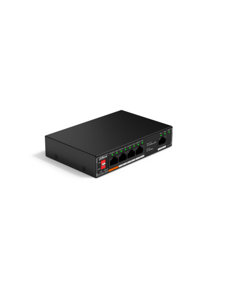 Dahua Technology PoE SF1005P No administrado L2 Fast Ethernet (10/100) Energía sobre Ethernet (PoE) Negro