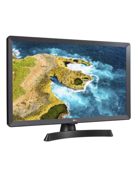 LG HD 24TQ510S-PZ Televisor 59,9 cm (23.6") Smart TV Wifi Negro, Gris 250 cd / m²
